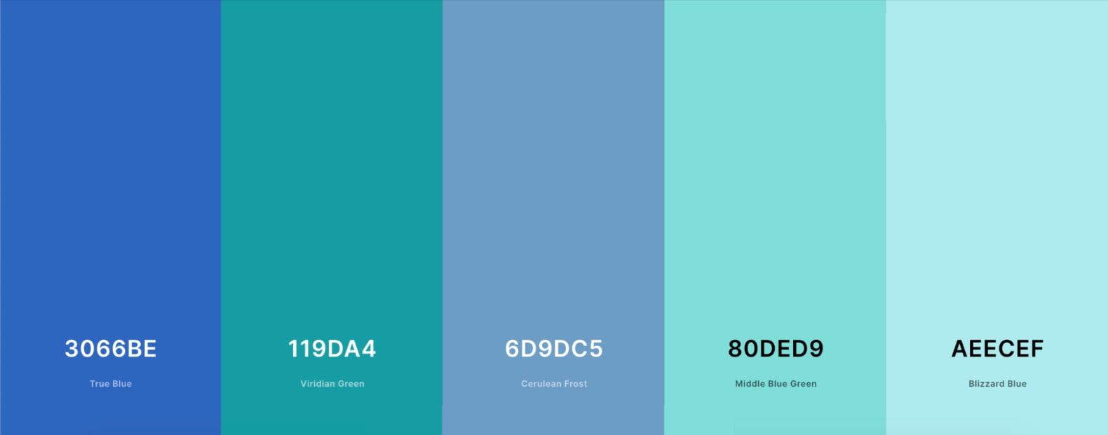 Example of a Colour Palette